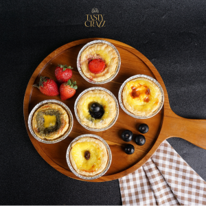 Egg Tart Tasty Crazz Puff Pastry Custard Telur - gambar 1